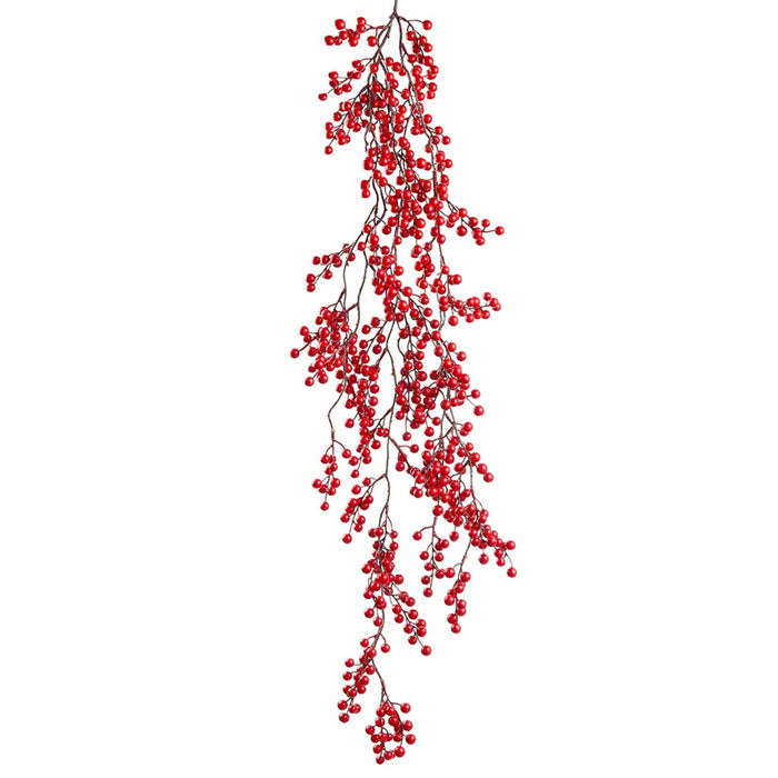 Berry Hanging Vine Red, 48in