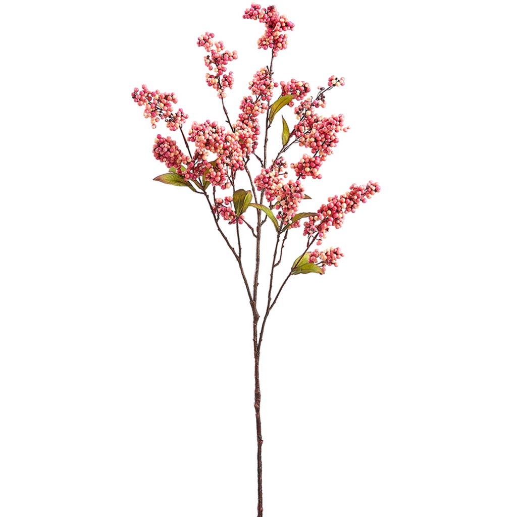 Berry Spray 43.25in Pink