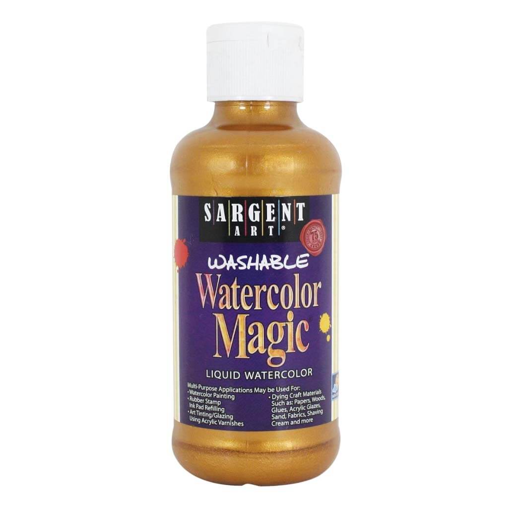 Washable Watercolor Magic Metallic Liquid 8oz