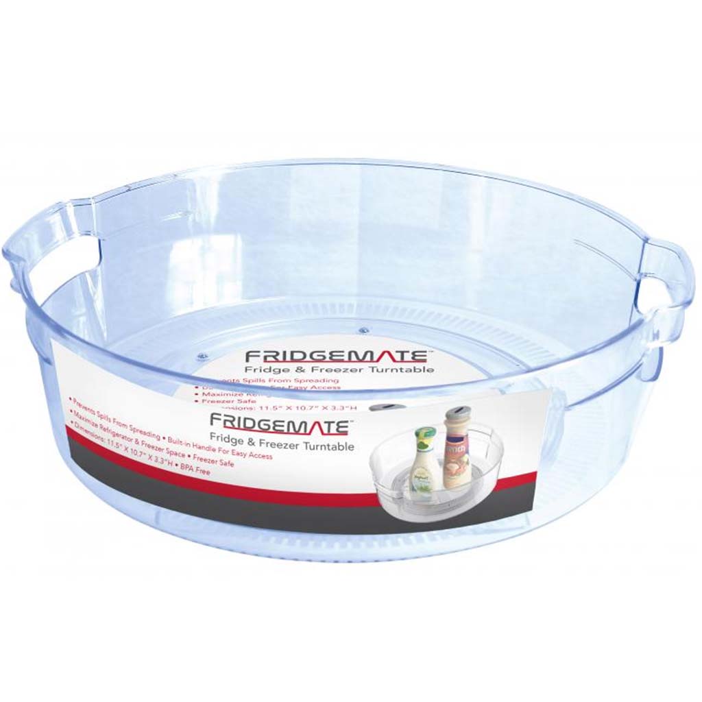 Fridge and Freezer Turntable, 11.5in x 10.7in x 3.3in