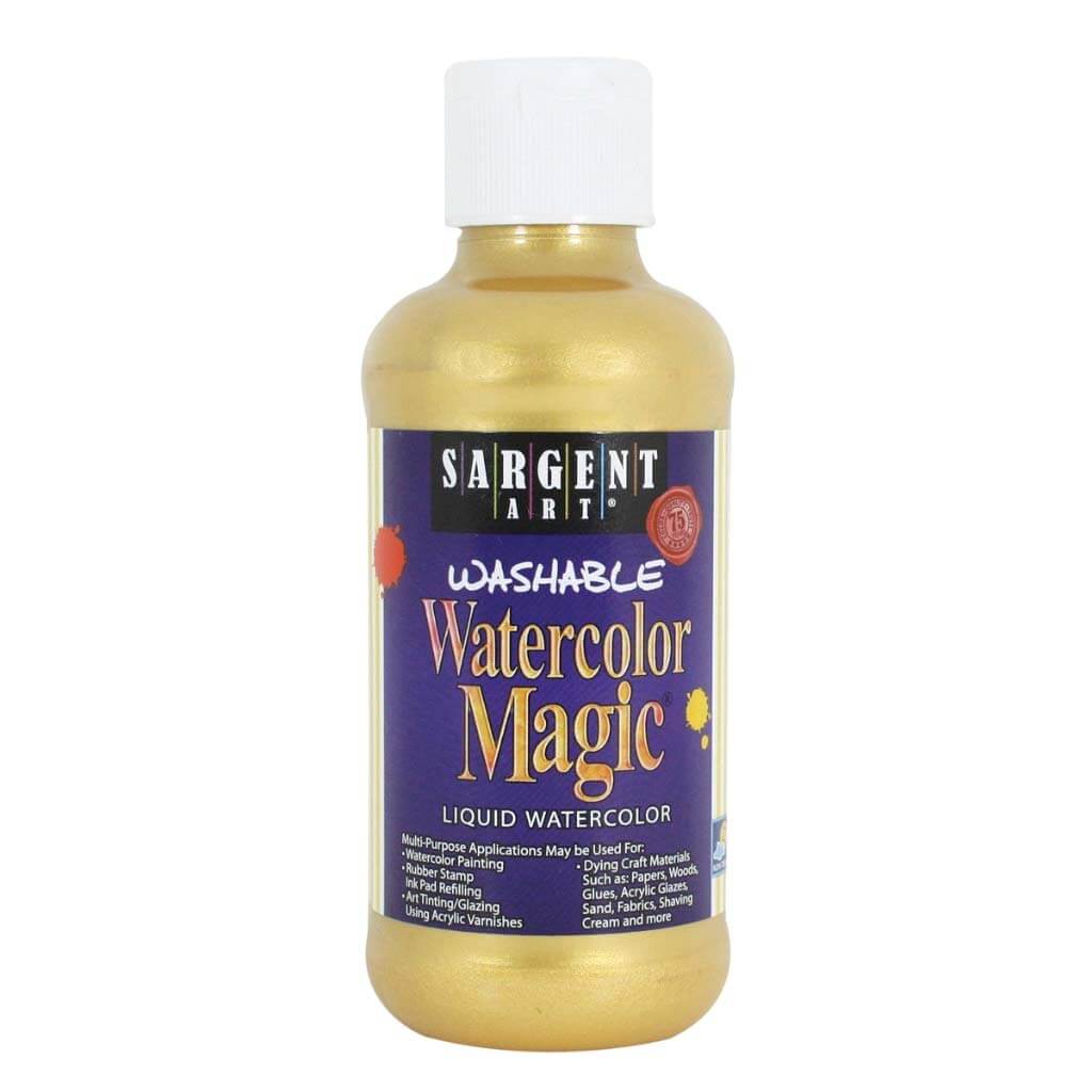 Washable Watercolor Magic Metallic Liquid 8oz