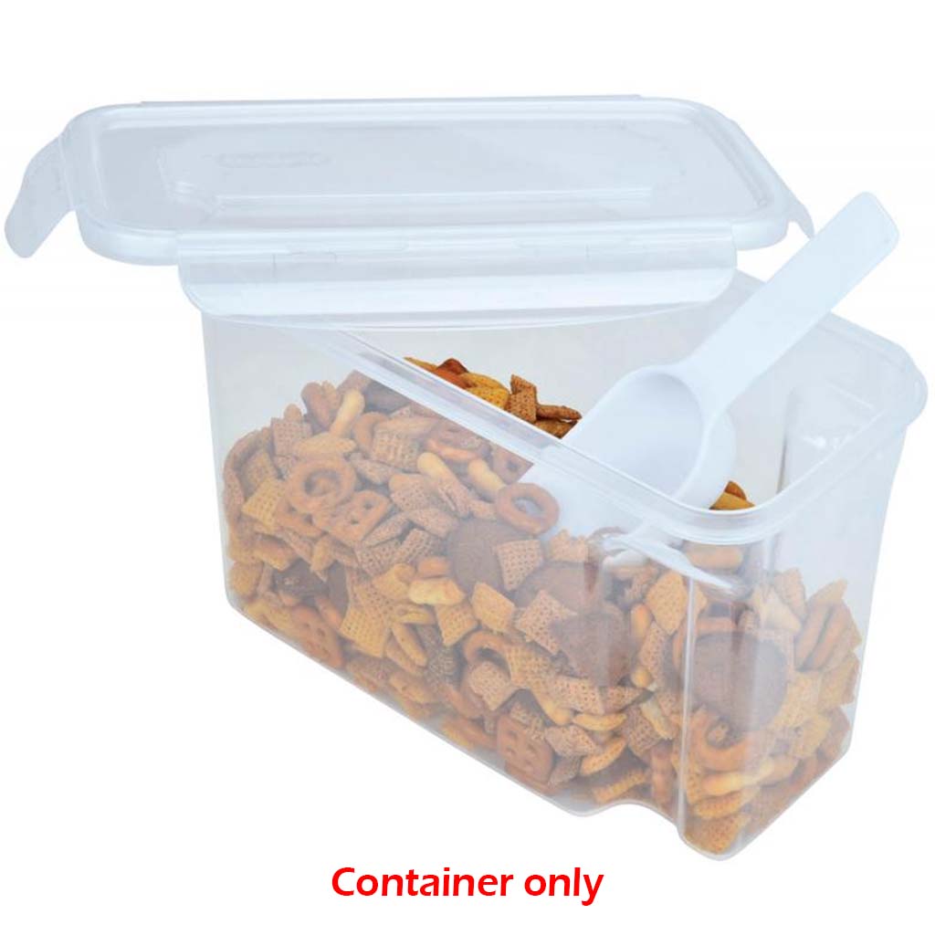 Fridgemate Food Storage Container with 1/4 Cup Scoop, 118oz