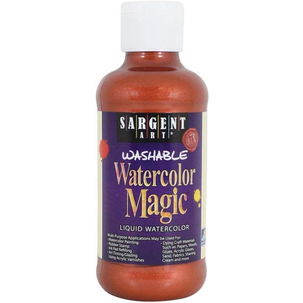 Washable Watercolor Magic Metallic Liquid 8oz