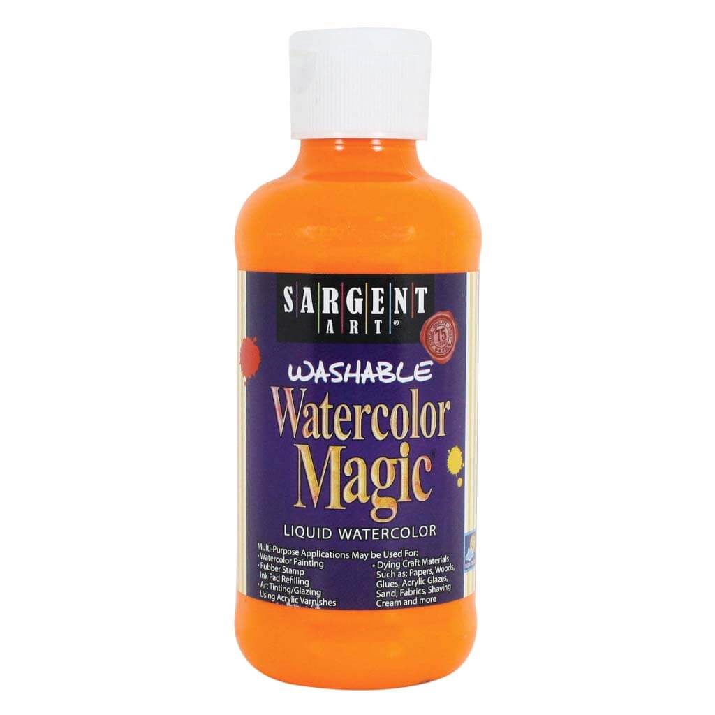 Fluorescent Watercolor Magic Washable 8oz