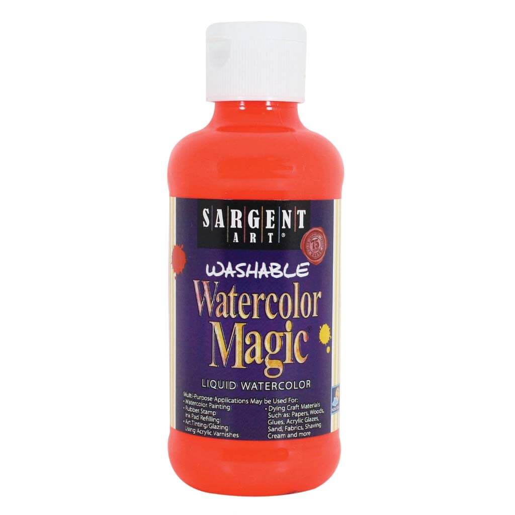 Fluorescent Watercolor Magic Washable 8oz