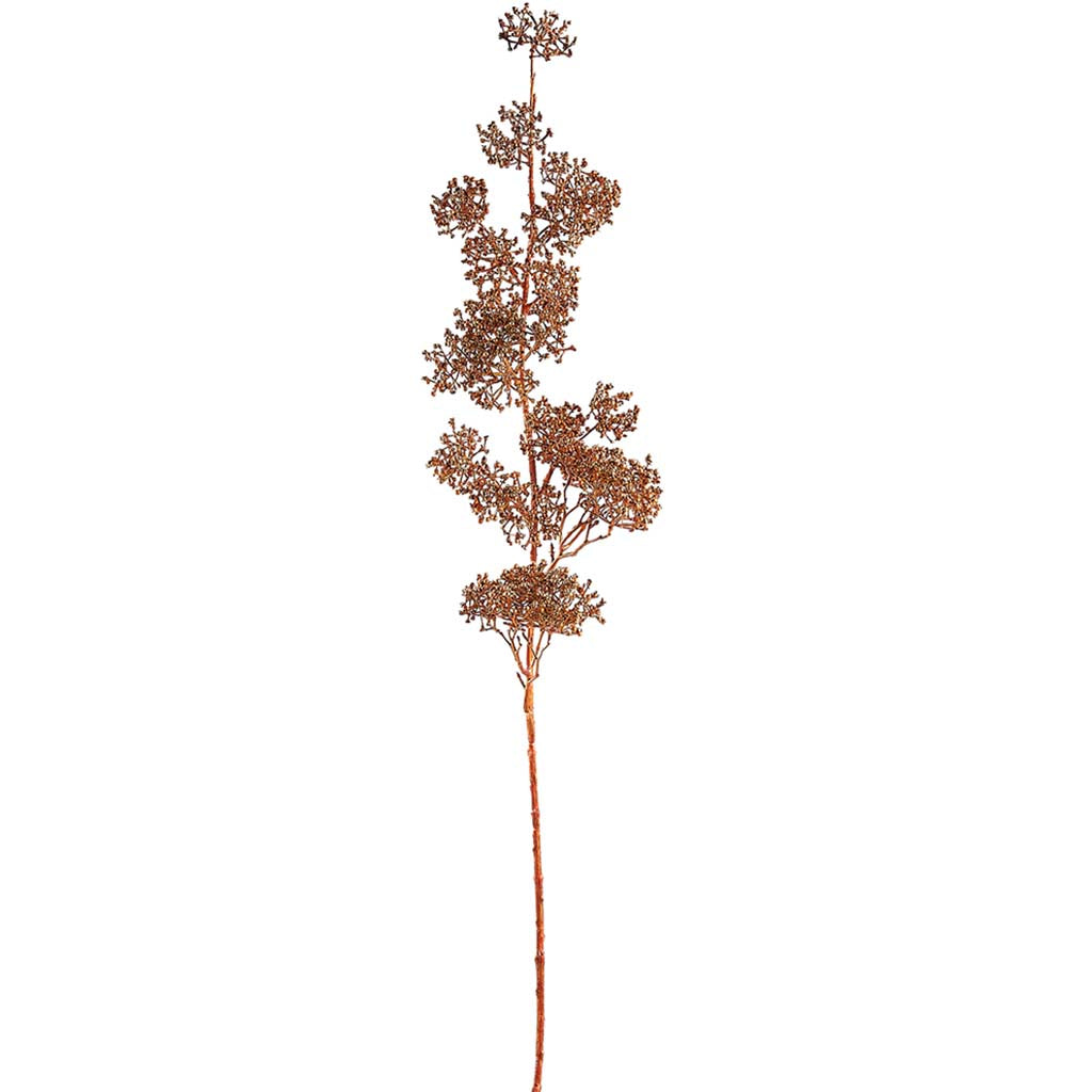 Metallic Viburnum Spray Copper, 35in