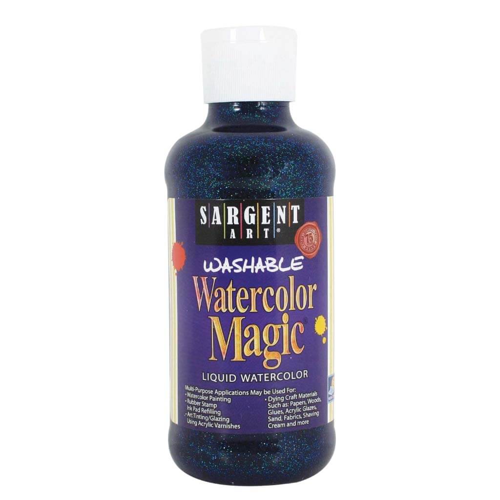 Watercolor Mag Glitter 8oz