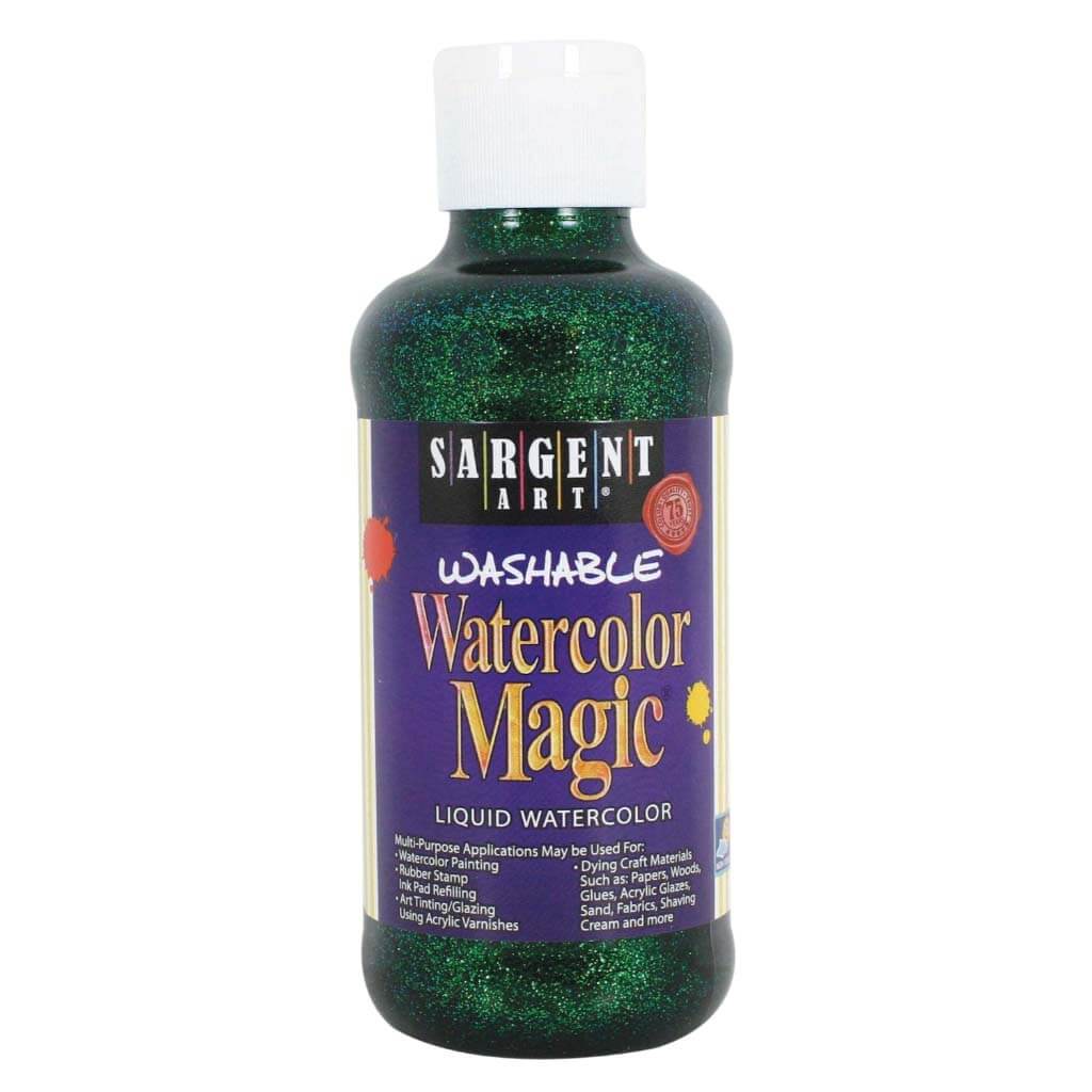 Watercolor Mag Glitter 8oz