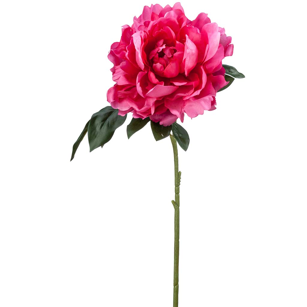 Peony Spray 23in Beauty Pink