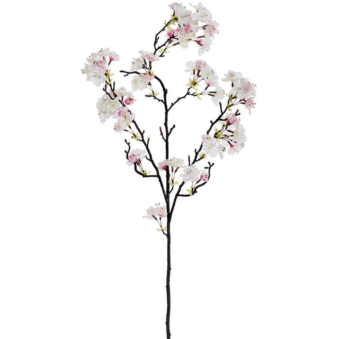 Apple Blossom Spray 35in Pink Cream