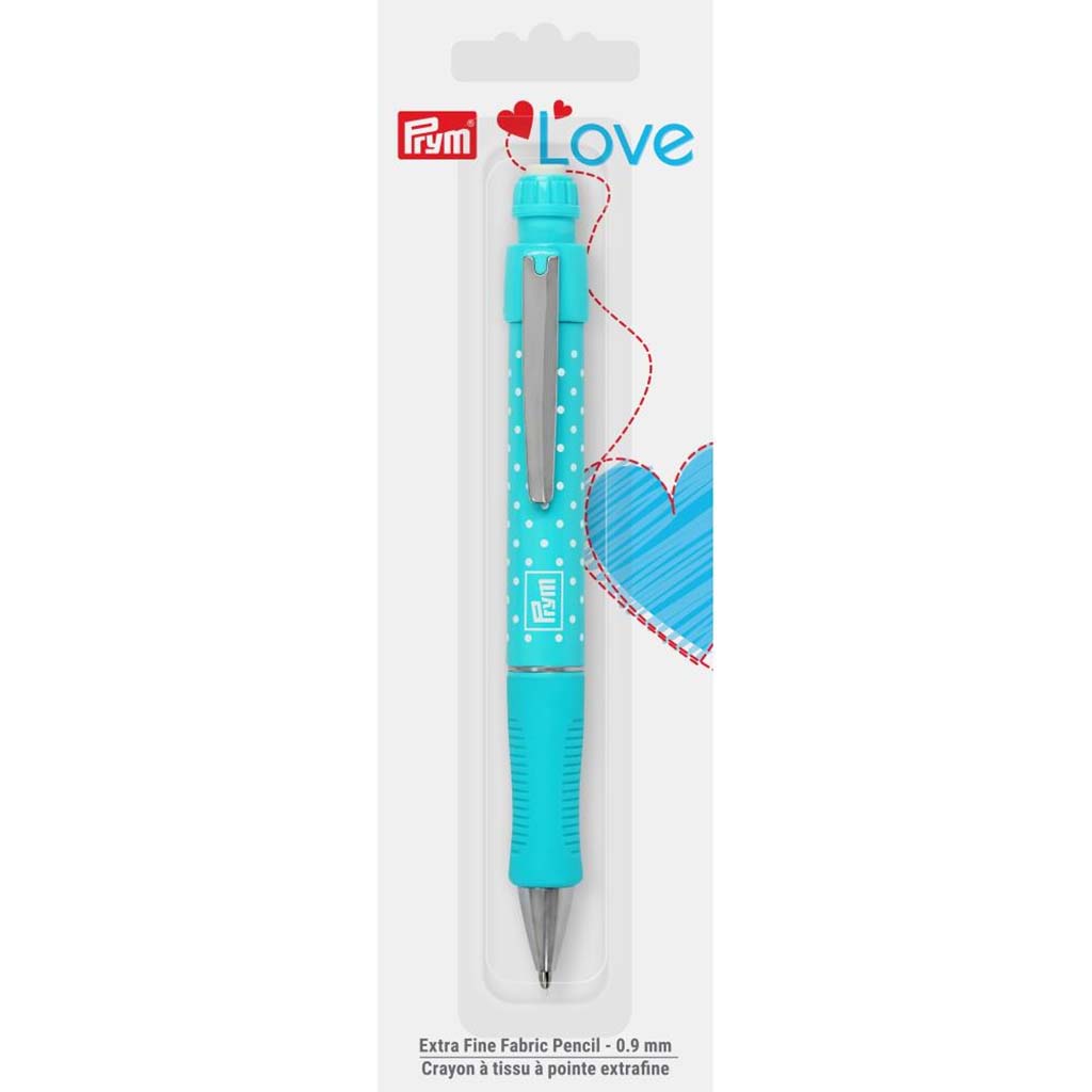 Extra Fine Fabric Pencil Turquoise