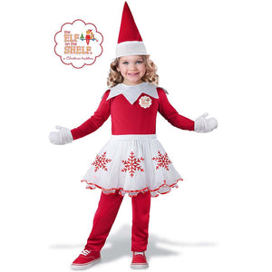 Girl Elf Toddler Costume Small 3T