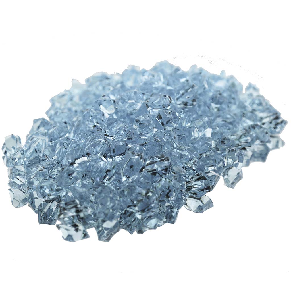 Acrylic Crystal Rock Fillers, Aqua