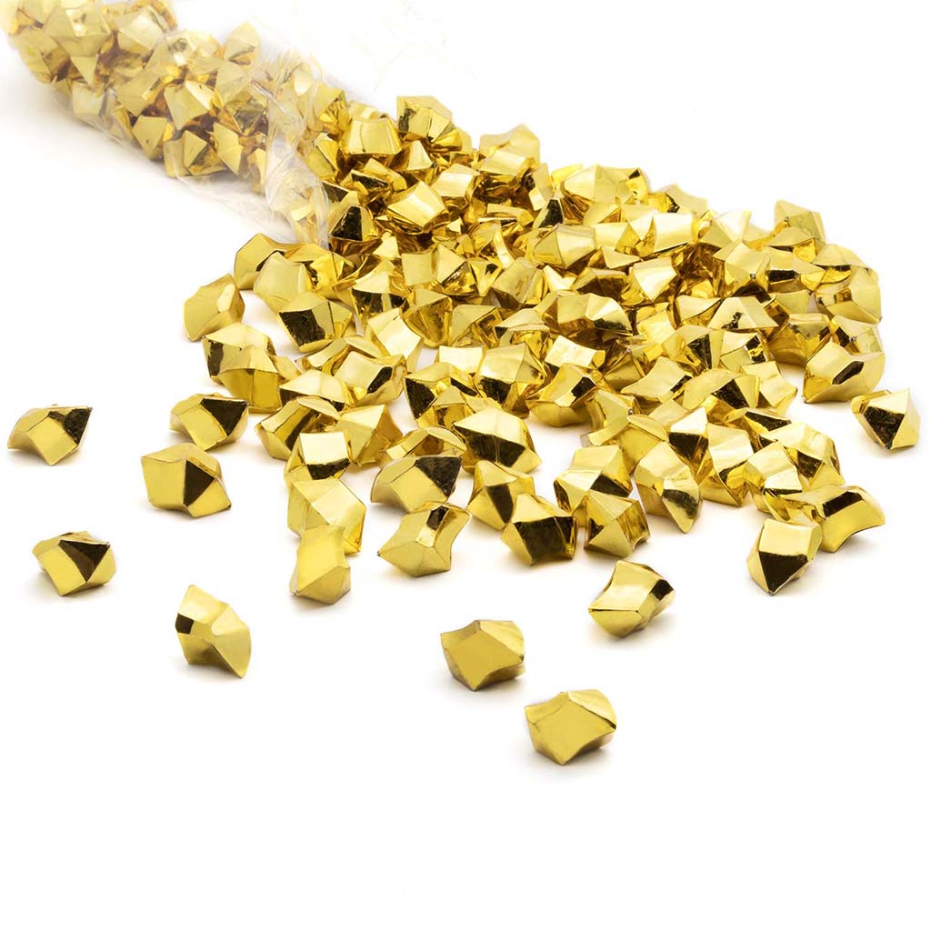 Acrylic Crystal Rock Fillers, Gold