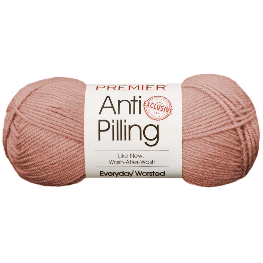 Anti-Pilling Everyday Worsted Solid Yarn, Dogwood