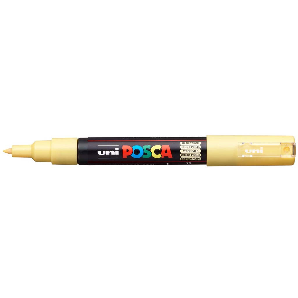 Posca Paint Marker Extra Fine Straw Yellow
