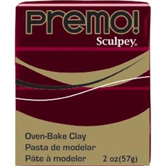Premo Sculpey Polymer Clay 2oz Alizarin Crimson