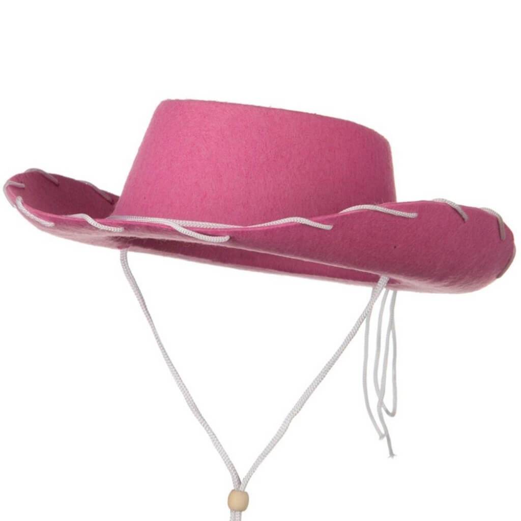 Cowboy Hat with Whipstitch