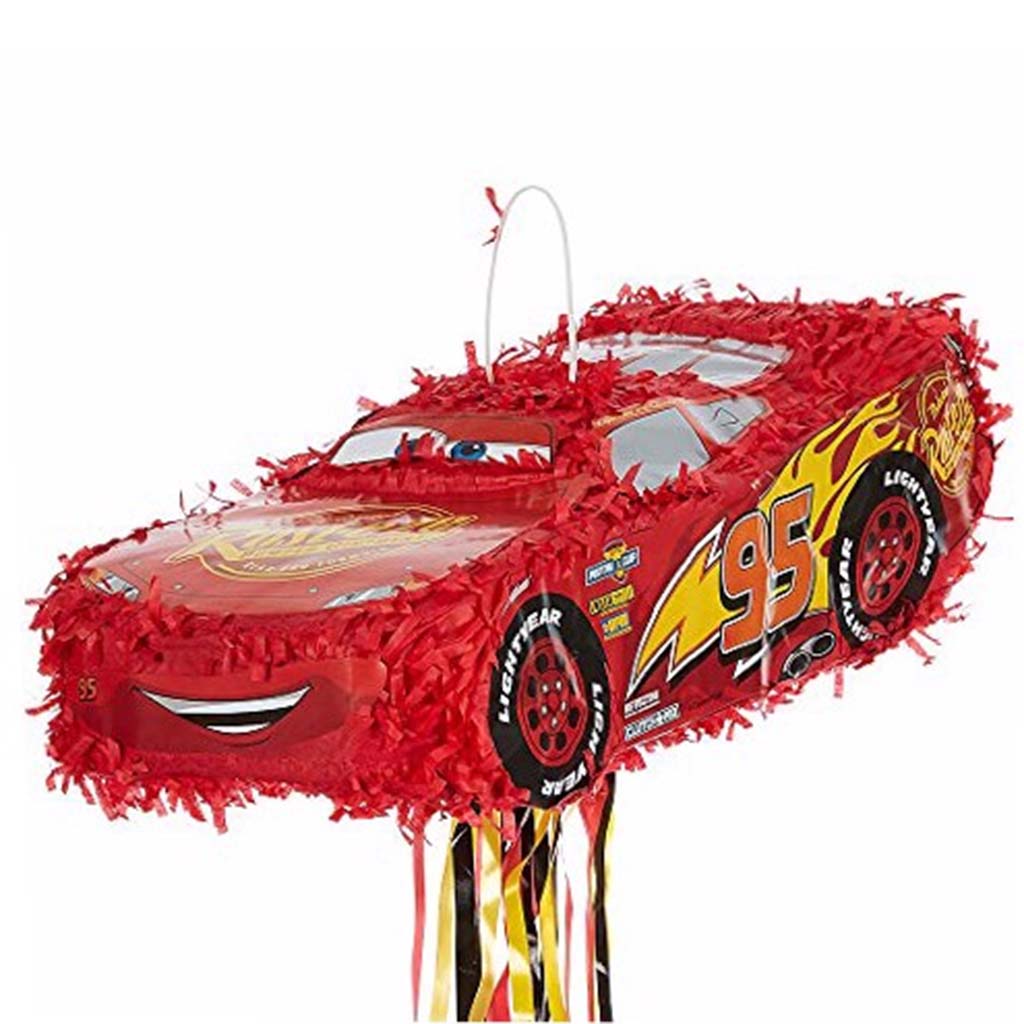 Cars 3 Lightning McQueen Pull String Pinata