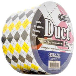 Bazic Plaid Series Duct Tape 1.88in x 5yds