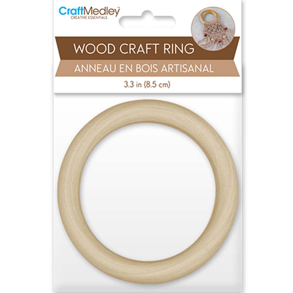 Craftwood: 85Mm Craft Ring Natural