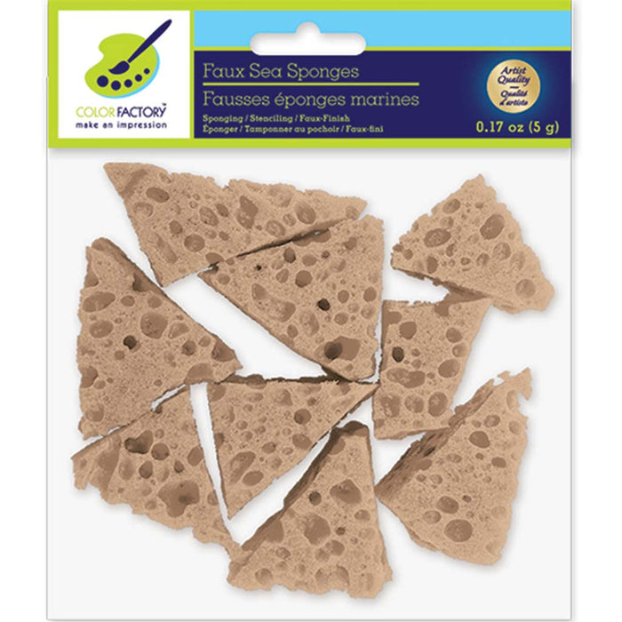 Color Factory:  Faux Sea Sponge For Painting/Sponging/Faux-Fini, 2in X 1in