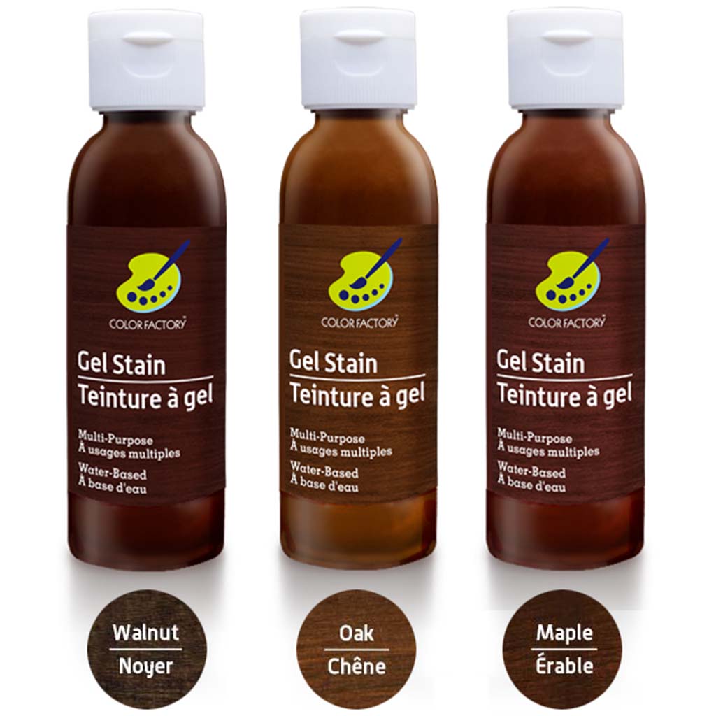 Color Factory:  Gel Stains Walnut, 2Oz