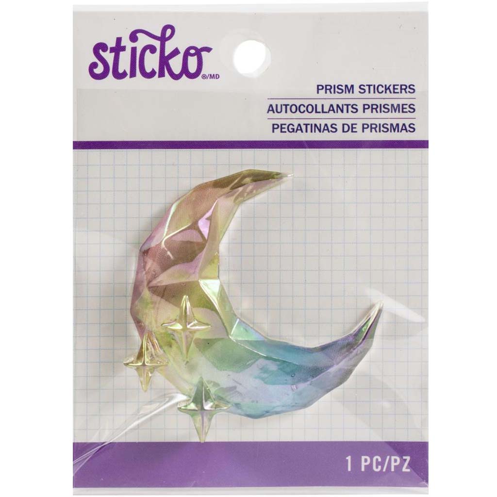 Sticko Prism Sticker Moon Stars