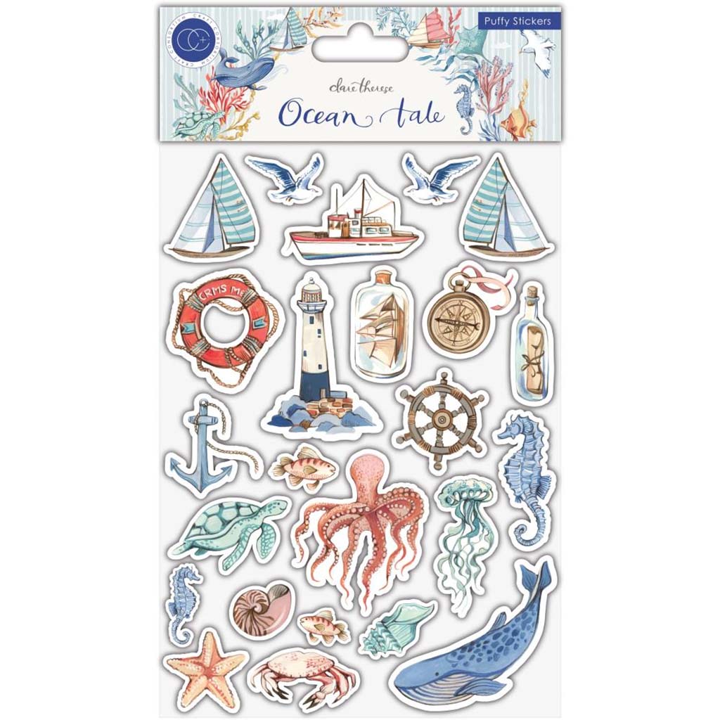 Ocean Tale Stickers Puffy