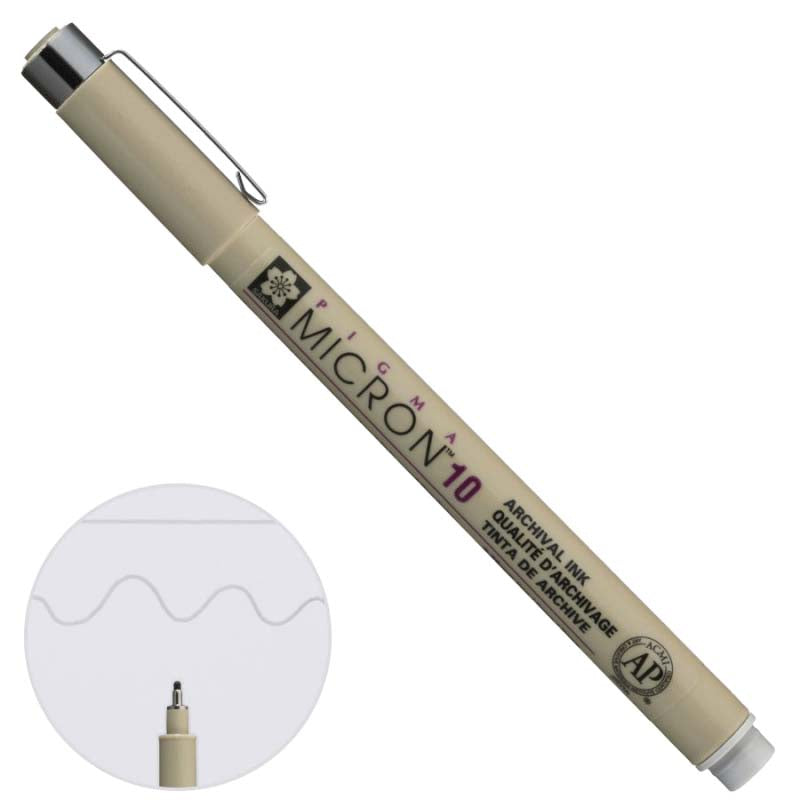 Pigma Micron Pen 01 .60mm Light Cool Gray
