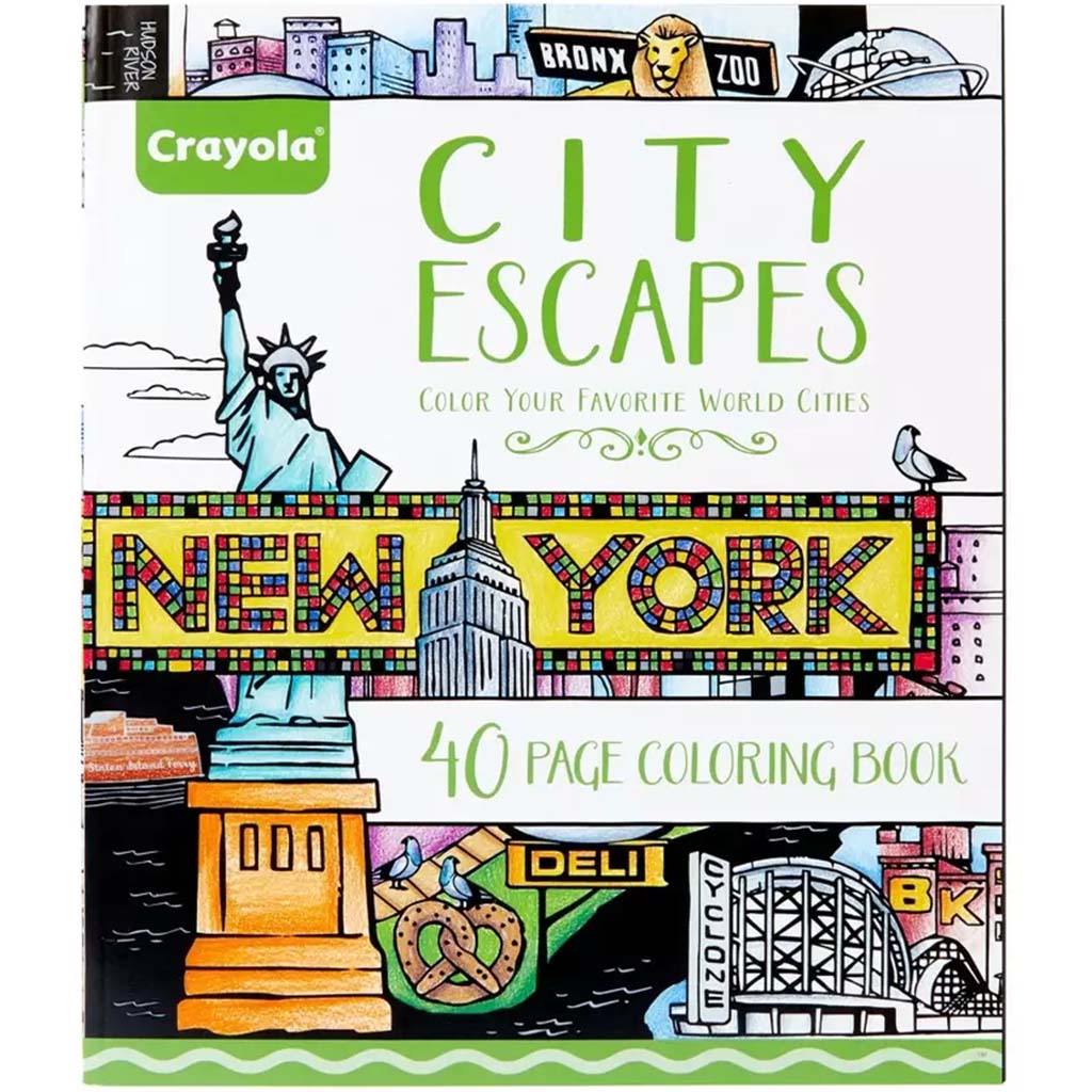 City Escapes Coloring Books Adult Coloring