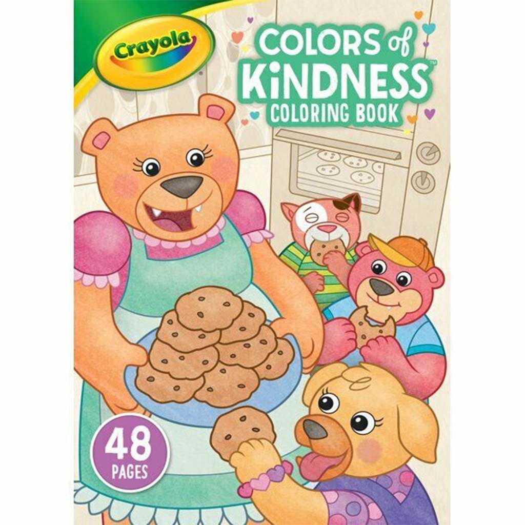 Coloring Book Colors of Kindness, 48 Page