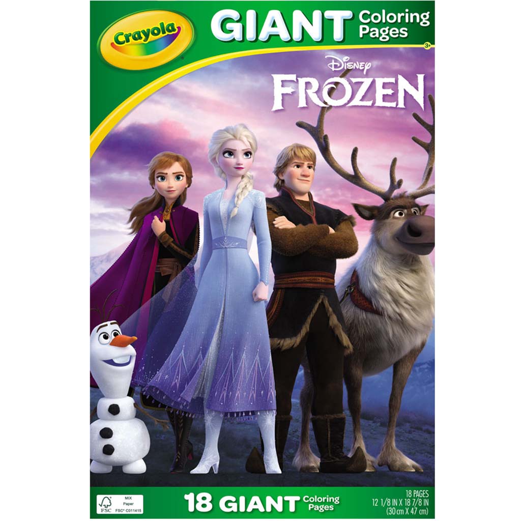 Giant Coloring Pages Frozen