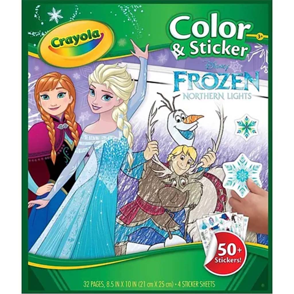 Frozen Color &amp; Sticker Activity Book