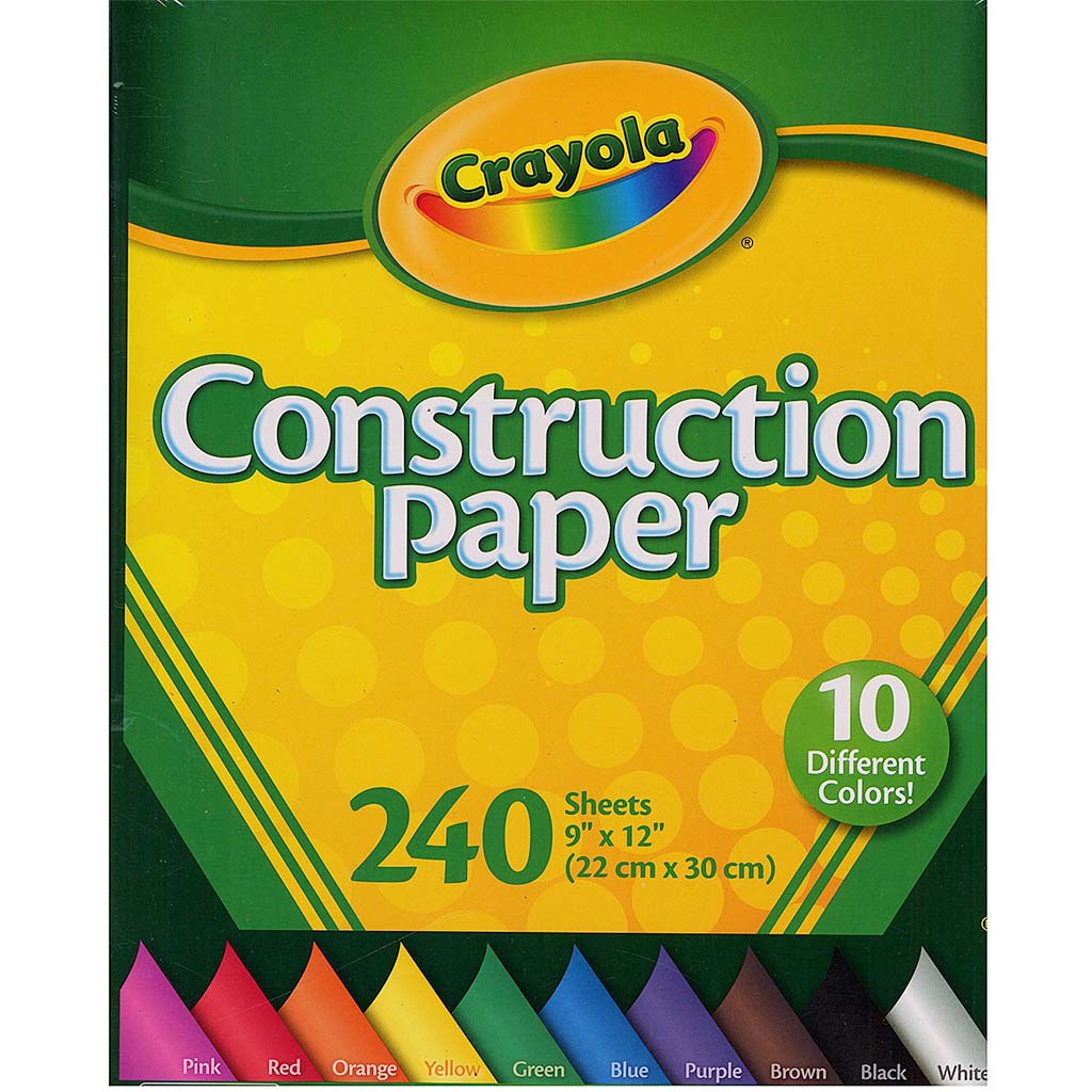 Constrauction Paper construction paper, 240ct - Creative Minds
