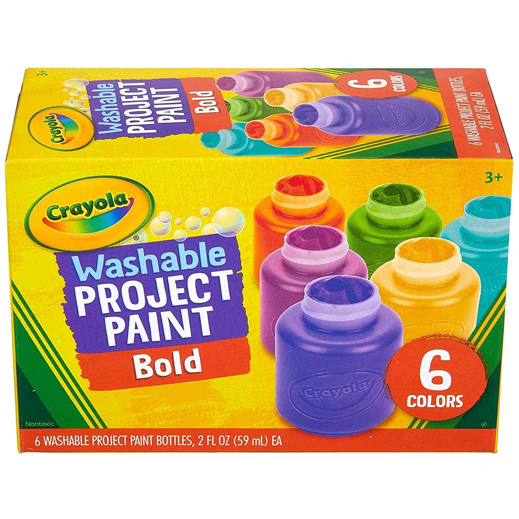 Washable Paint Bold, 6ct