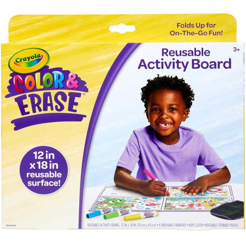 Color &amp; Erase Reusable Activity Board