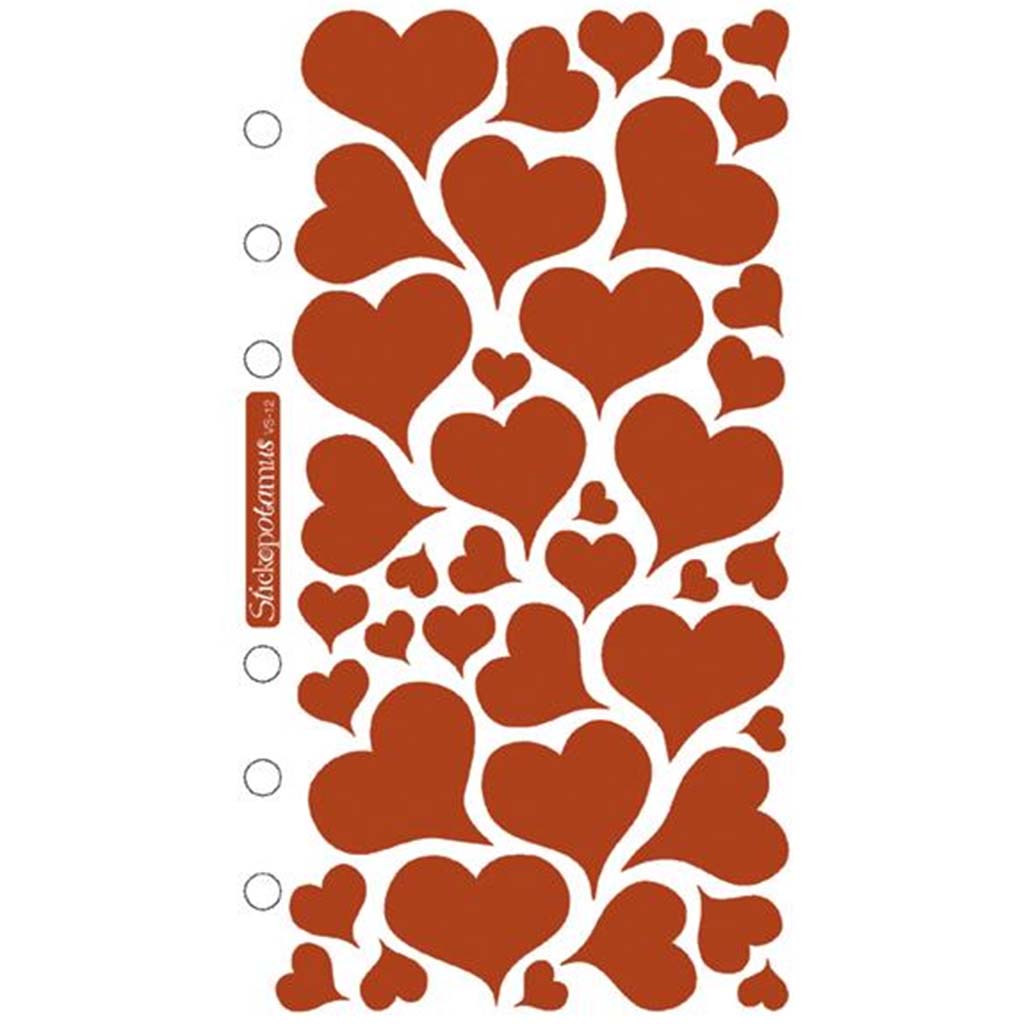 Sticko Classic Sticker Foil Heart