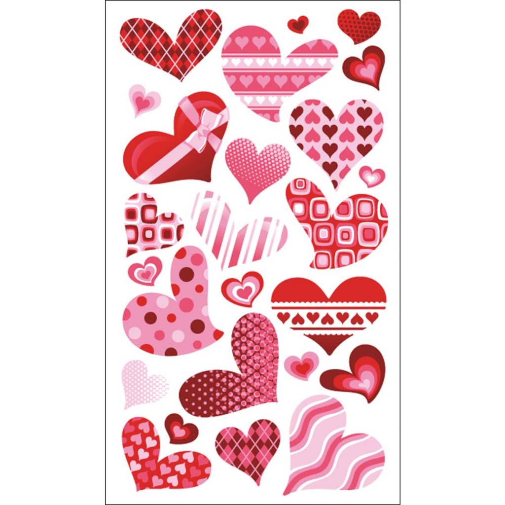 Sticko Valentine Funky Heart Sticker