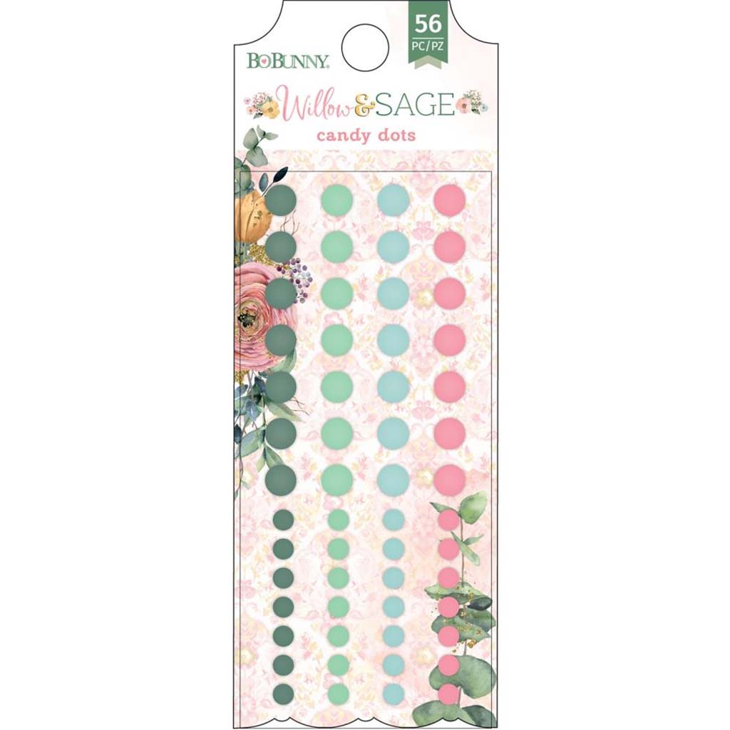 Willow &amp; Sage Enamel Dots 56Pkg