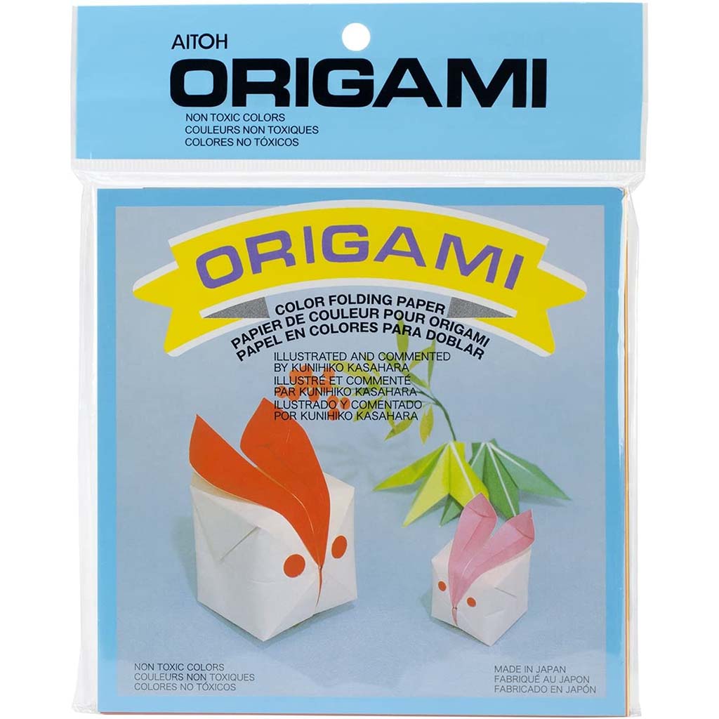Origami Paper 5.875in x 5.875in 100pkg Assorted Colors