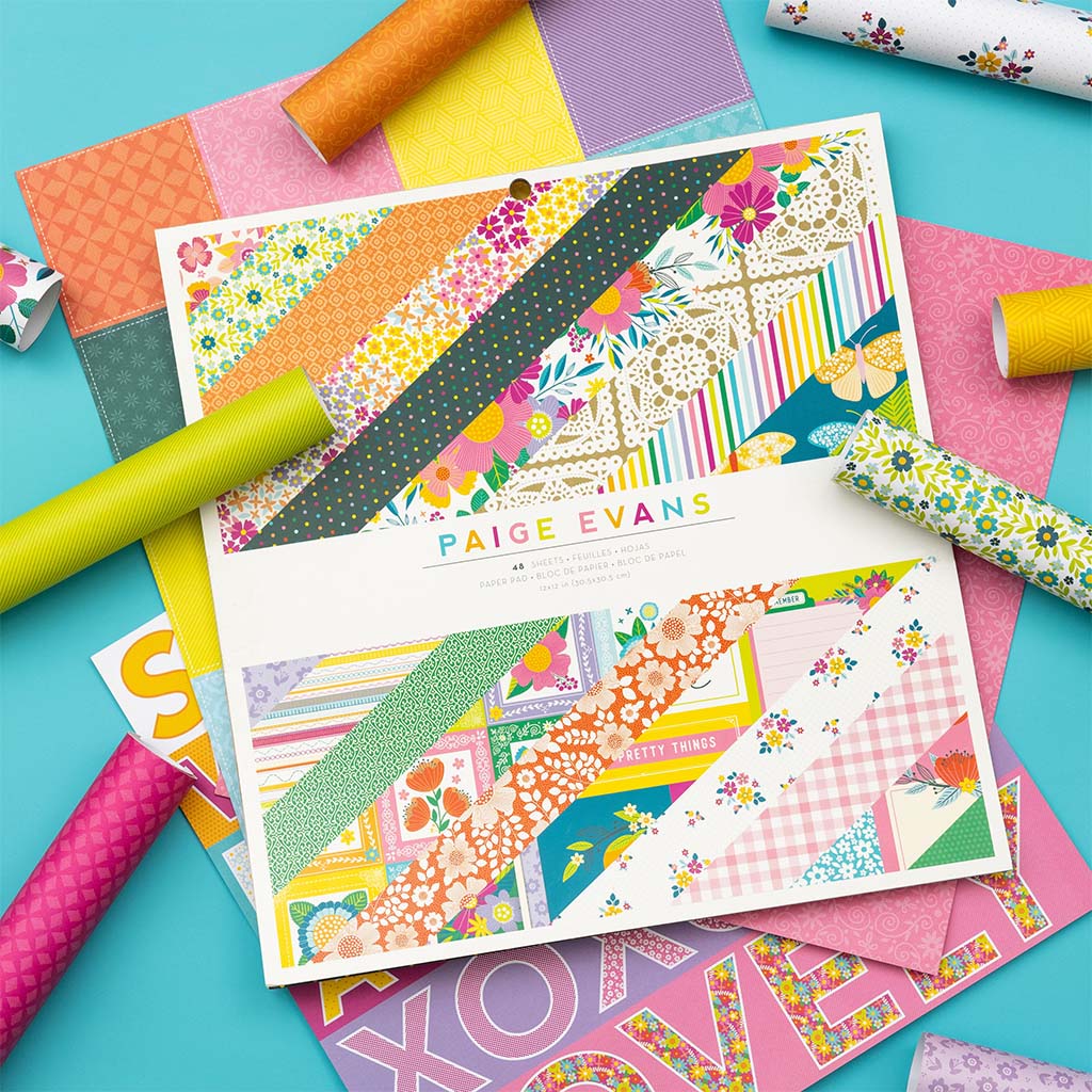 Paige Evans Single Paper Pad, 12in x 12in