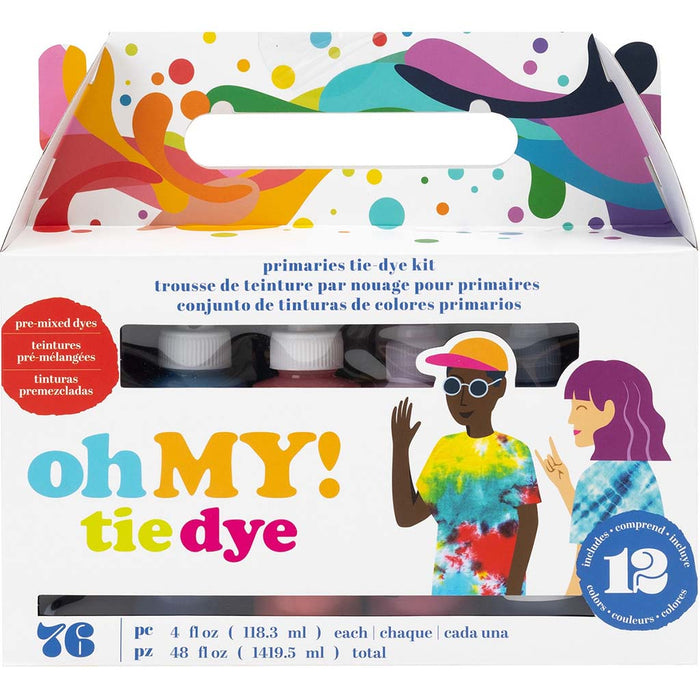 Tie Dye Kit Primary- 76pcs