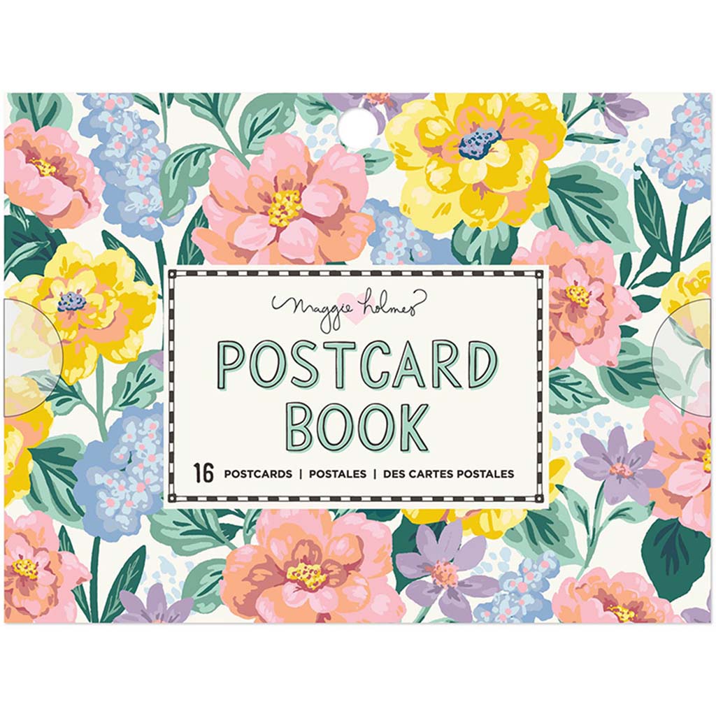 Maggie Holmes Round Trip Postcard Book