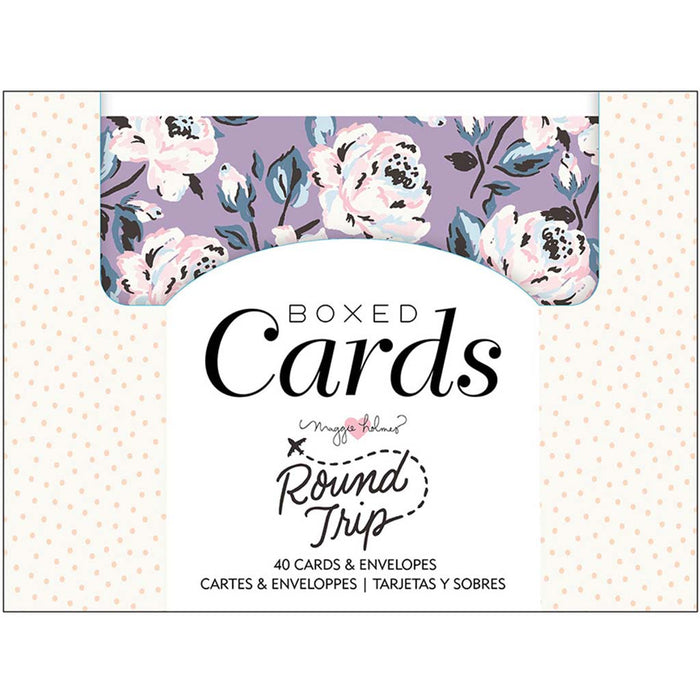 Maggie Holmes Round Trip A2 Card Set with Envelopes-40pk