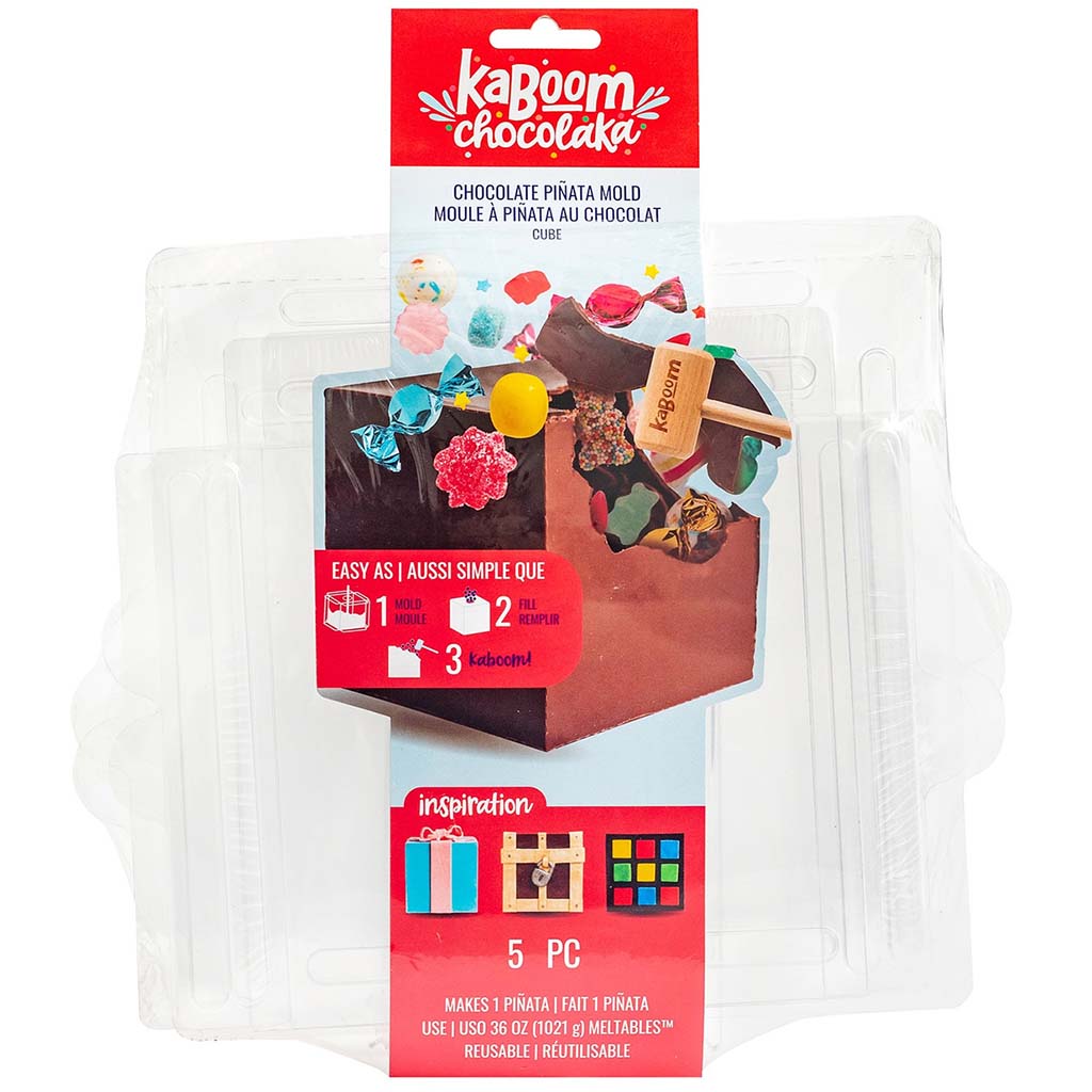 Kaboom Chocolaka Pinata Mold Cube