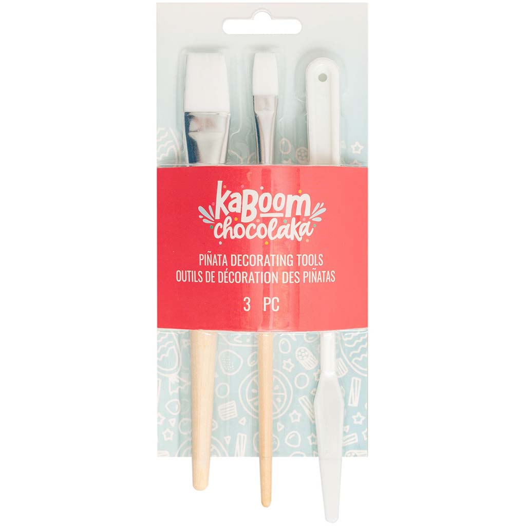 Kaboom Chocolaka Pinata Decorating Tool Kit, 3pk