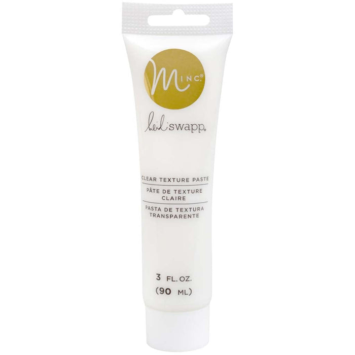 Heidi Swapp Minc Texture Paste - Clear 3oz.