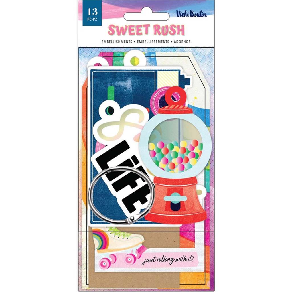 Vicki Boutin Sweet Rush Tag Mini Journal, 13PC