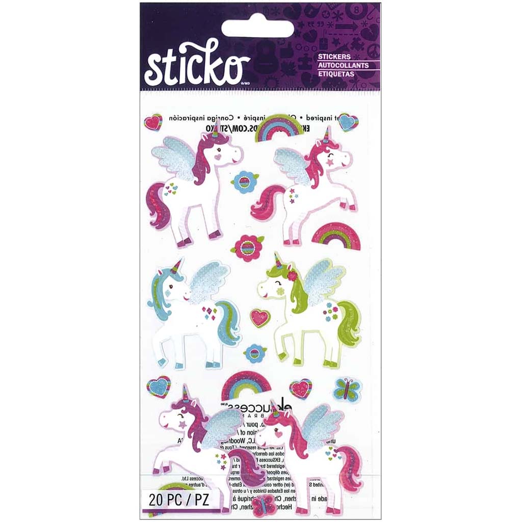 Unicorns Sti Sticker 52pc